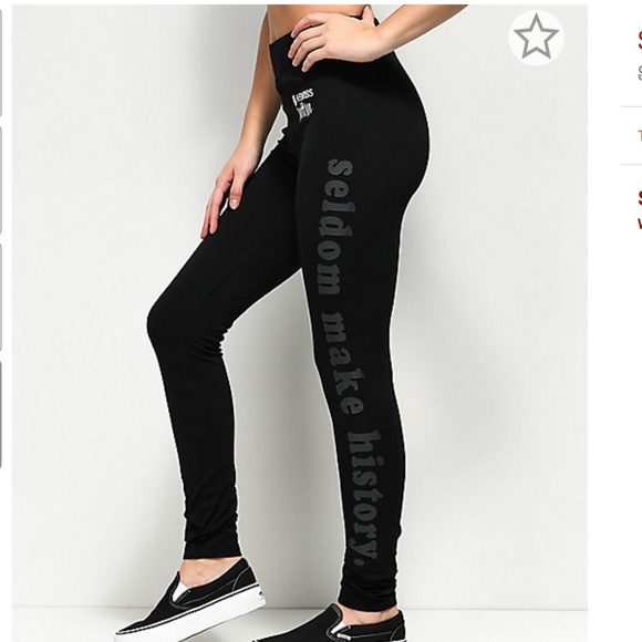 Married to the Mob Pants - Well Behaved Black Leggings from MTTM x K-Swiss